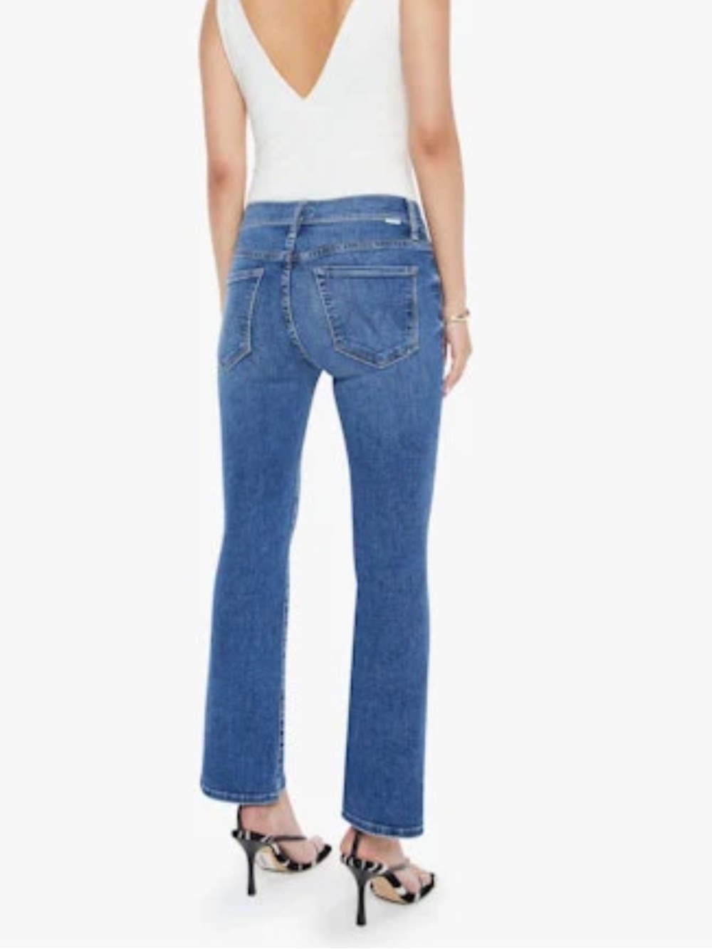 Mother Denim - Lil Insider Flood (Over The Top) jeans 31 NWT - Picture 3 of 7